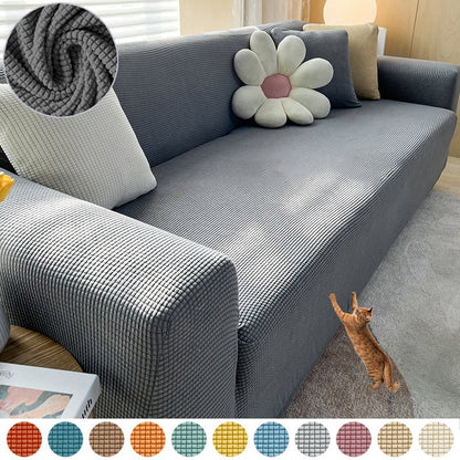 Elastic Sofa Protector Cover – Fits Corner and Standard Sofas