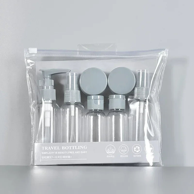 Travel Bottle Set | Leak-Proof & TSA Compliant | For Care & Cosmetics