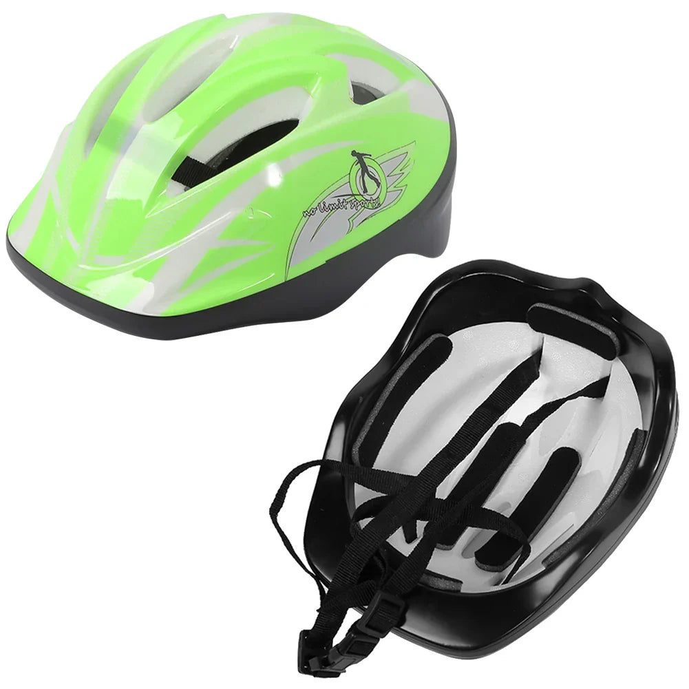Children's Helmet and Protective Gear Set | 7-Piece with Knee, Elbow, and Wrist Pads | Adjustable Fit | Shock Absorption | Great for Biking & Skating
