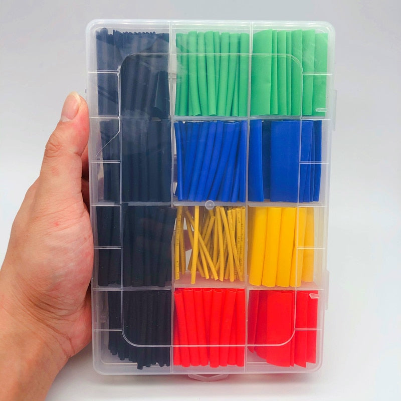 530-Piece Color-Coded Insulation Kit for DIY Projects