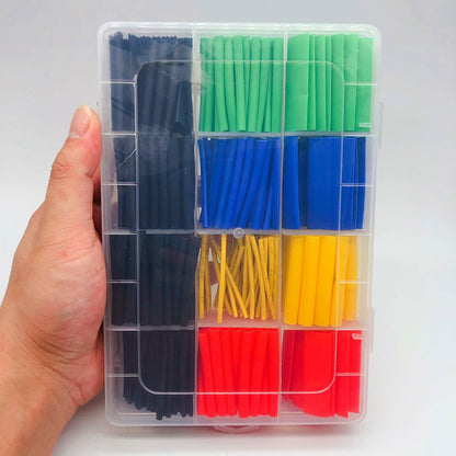 530-Piece Color-Coded Insulation Kit for DIY Projects