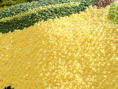 Cheerful Fruit-Themed Play Mat