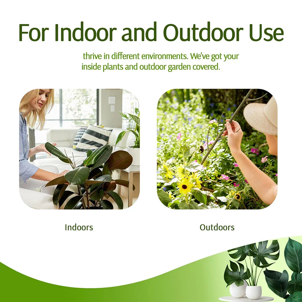 Stackable Natural Plant Supports for Indoor & Outdoor Use - Set of 3