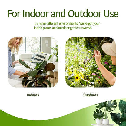 Stackable Natural Plant Supports for Indoor & Outdoor Use - Set of 3
