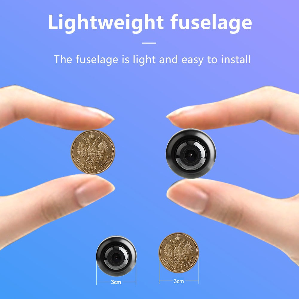 Mini Wireless Camera for Discreet Monitoring – 1080P HD