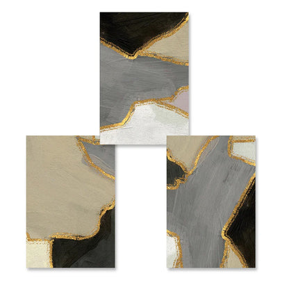 Chic Geometric Canvas Art for Modern Living Spaces