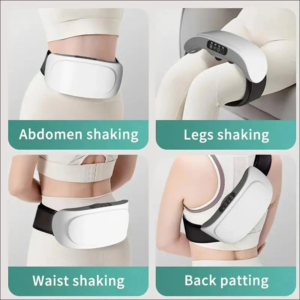 ThermaRelief Heated Abdominal Massager Belt – Instant Relief for Cramps, Bloating & Tension