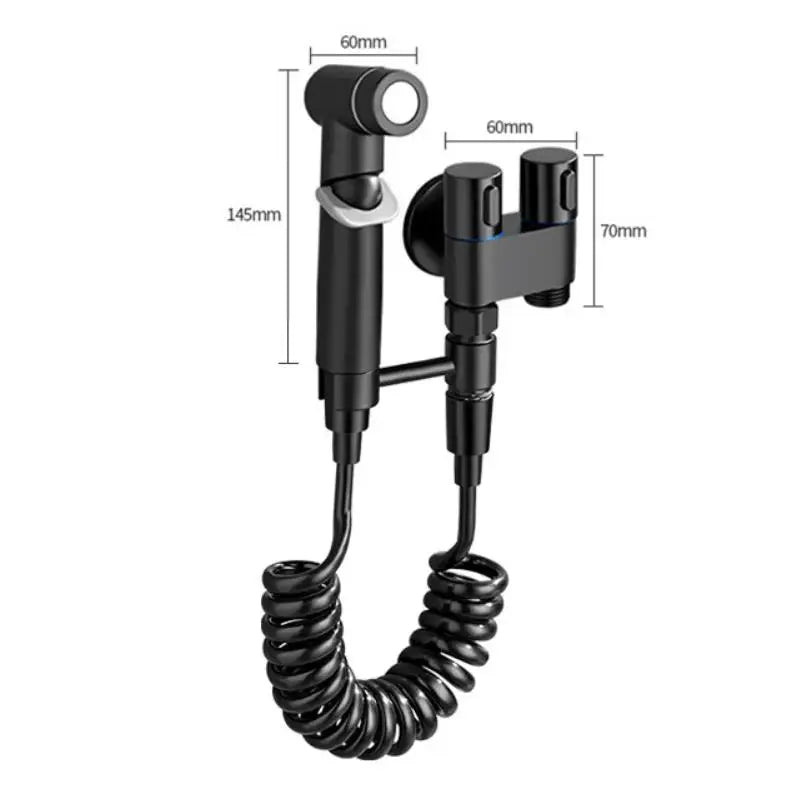 Wall-Mounted Bidet Set – Elegant Hygiene Solution for Your Bathroom
