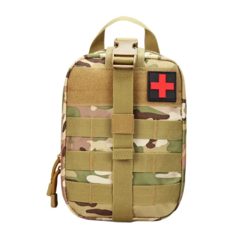 First Aid Bag - Durable, MOLLE-Compatible & Weatherproof for Outdoor Use