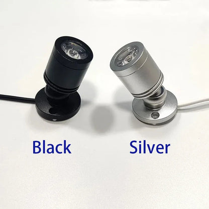 Mini LED Spotlight | USB Powered | 1W/3W | Warm/Cool White | Aluminum