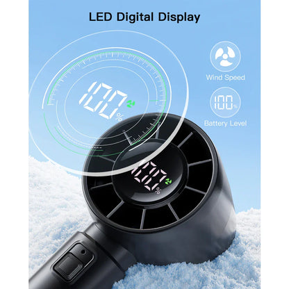 Mini Handheld Fan with 5-Speed Turbo – Lightweight and Compact