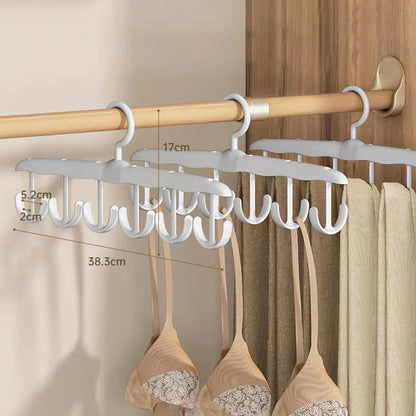 Multi-Purpose Hanger Set (2 Pieces) | Integrated Hook & Drying Strap | Compact & Portable Design