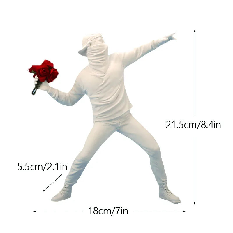 Sculpture Collection Inspired by Banksy Art