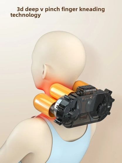 Neck and Back Massager with Heat – Deep Kneading Massage Cushion