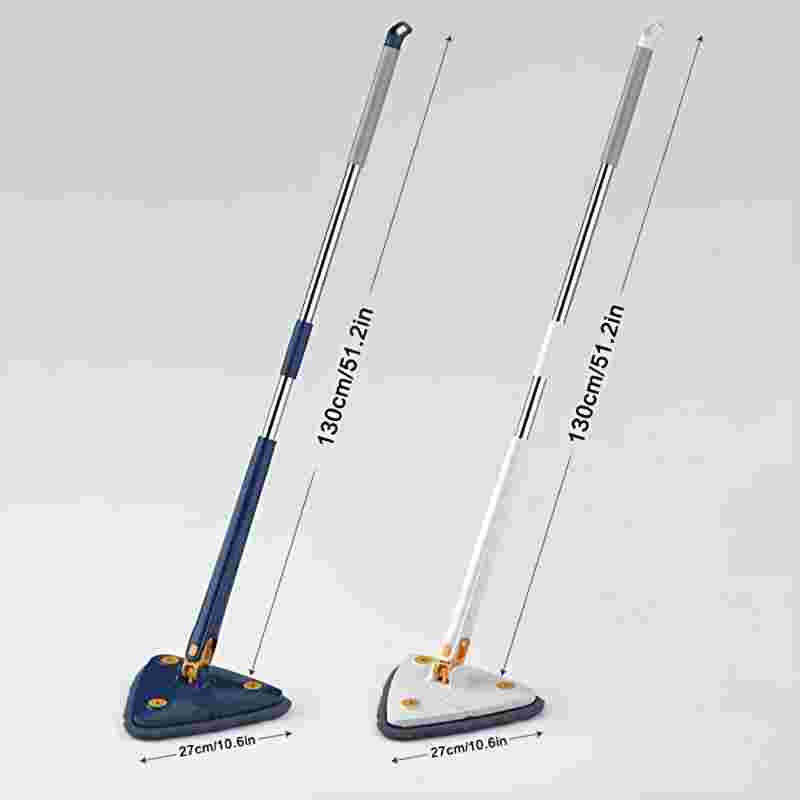 360-Degree Triangle Mop - 3X Cleaning System