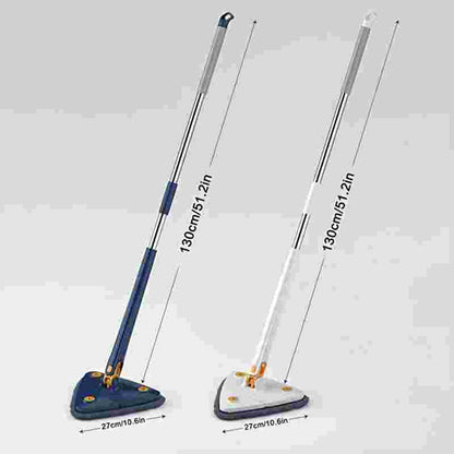360-Degree Triangle Mop - 3X Cleaning System