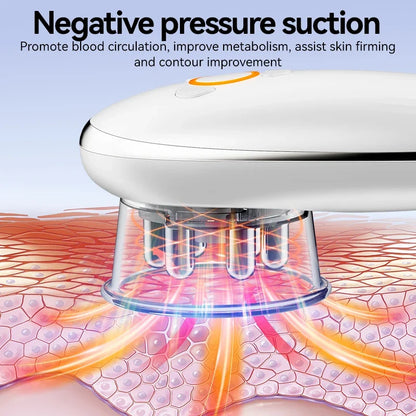 Electric Suction Cupping Massager for Face and Body with Gua Sha & Adjustable Strength