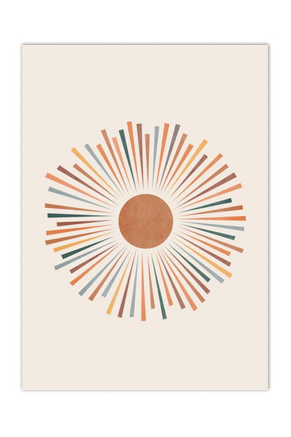 Tropical Serenity Abstract Canvas Art