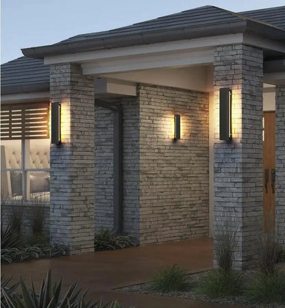 18W Outdoor Waterproof LED Wall Light - IP65 Garden Sconce