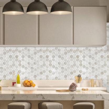 Stylish 3D Hexagonal Wall Decals for Modern Spaces
