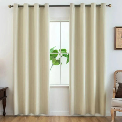 Thermal Lined 100% Blackout Curtains for Privacy and Comfort - Modern Design