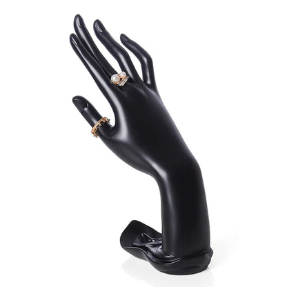 Jewelry Display Stand - Decorative Hand and Bust Holder for Rings, Watches, Bracelets & Necklaces - Artistic Decoration