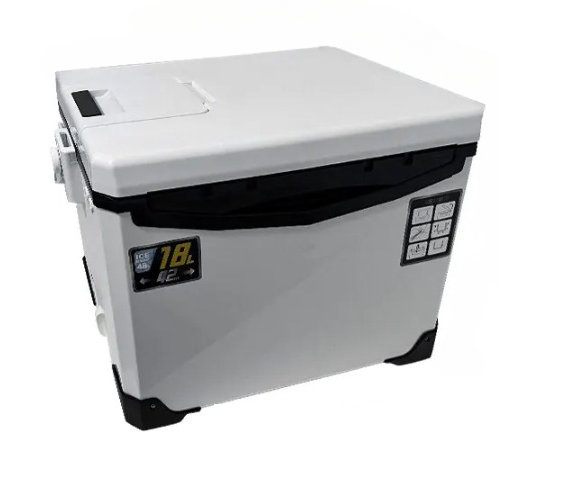 Fishing Cooler Container with Air Vents for Extended Cold Retention