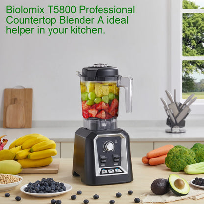 Countertop Blender with 2200W Motor, 3 Settings & 2L BPA-Free Container