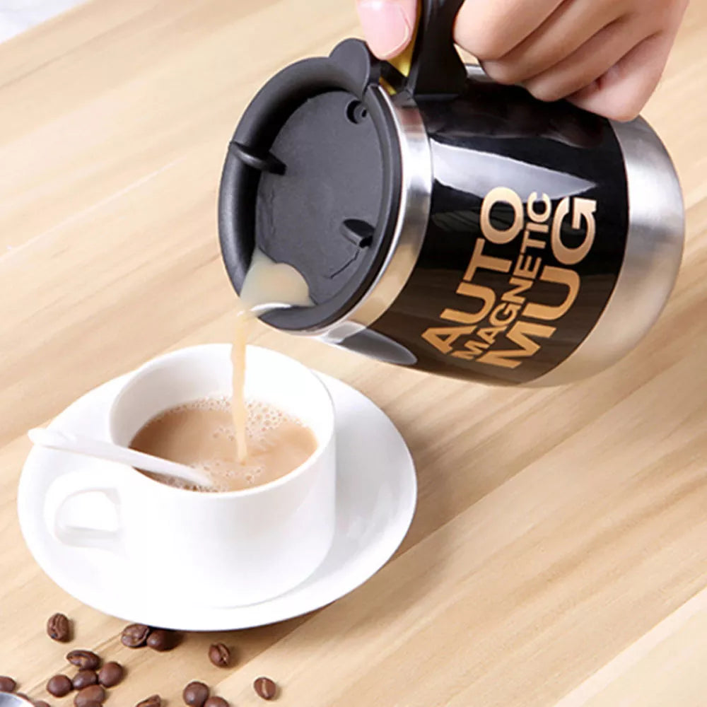 Self-Mixing Cup for Convenient Stirring