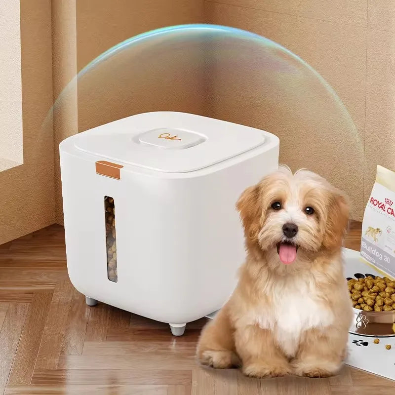 Sealed Pet Food Storage Bin for Dry Kibble