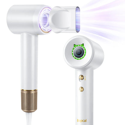 Lightweight Ionic Hair Dryer with 200 Million Negative Ions, 16 Settings, LED & Smart Temperature Control, 110,000 RPM