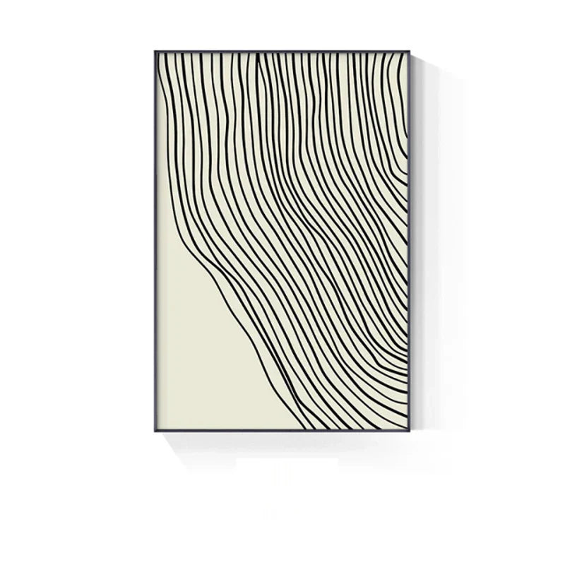 Modern Geometric Canvas Prints in Green Tones for Stylish Spaces