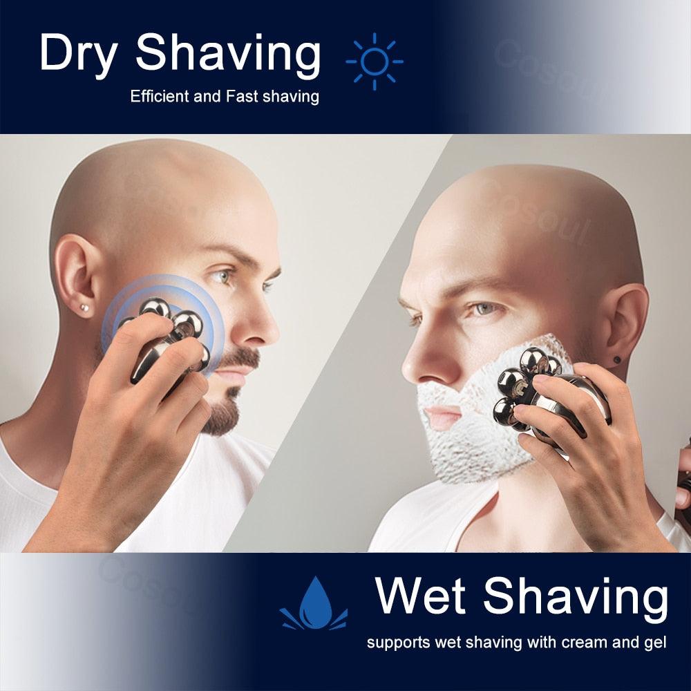 7 Electric Razors with Flexible Head