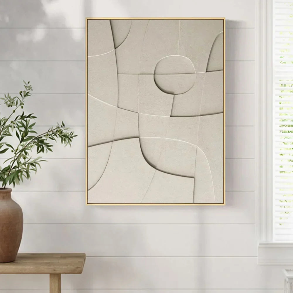 Stylish 3D Effect Canvas Art for Modern Interiors