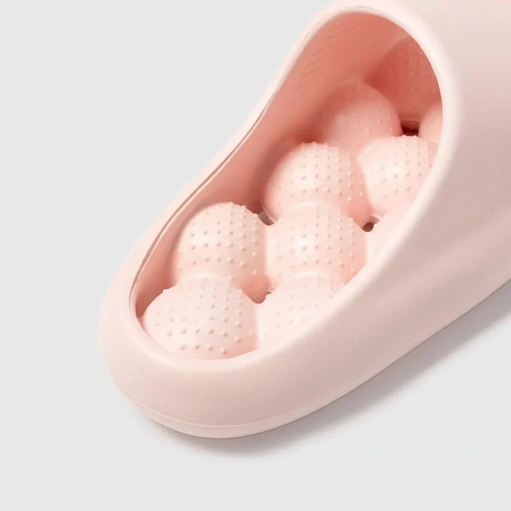 Indoor Slippers with Cushion Support and Breathable Design