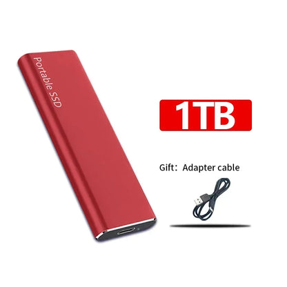 High-Speed USB Portable External Solid State Storage Drive