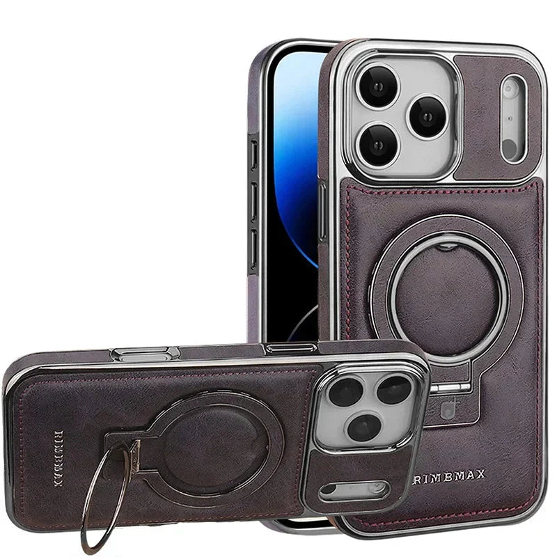 Luxury Leather iPhone Case for Stylish Protection
