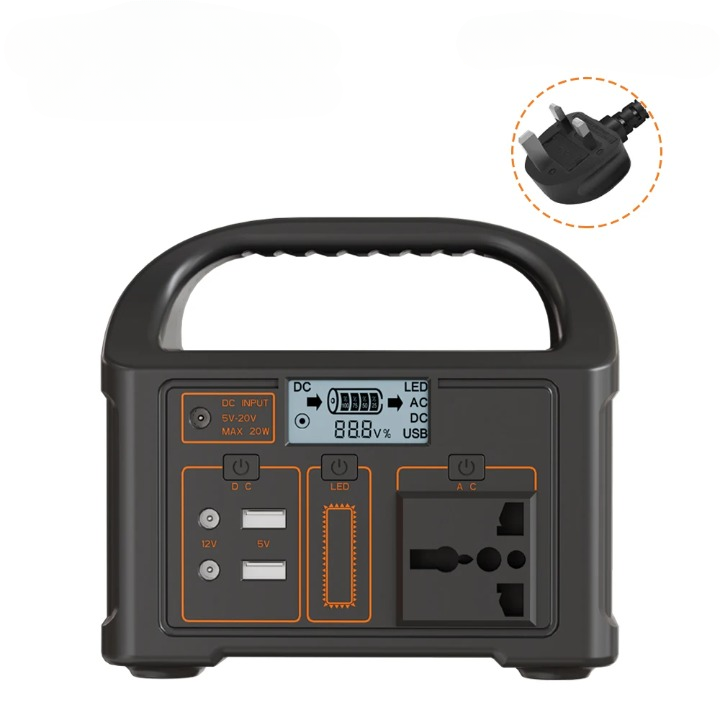 100W Portable Power Station with 24,000mAh LiFePO4 Battery