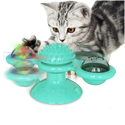 Windmill Cat Toy – WhirlPlay Interactive Plaything