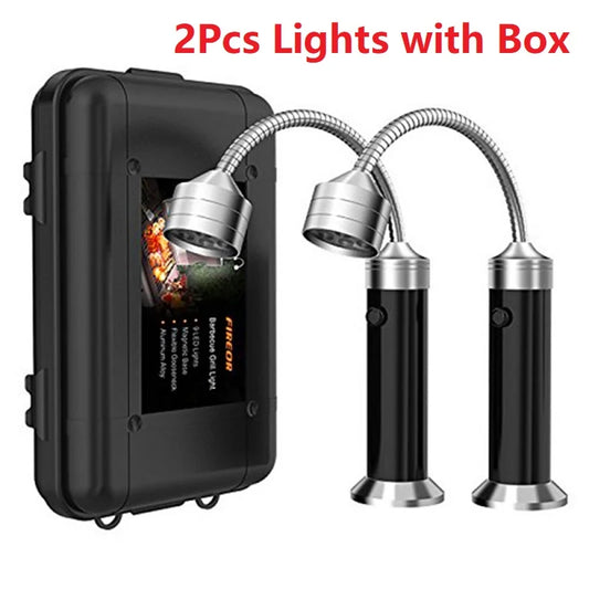 360° Rotating LED Grill Light | Heat Resistant & Ultra Bright | For BBQ & Outdoor