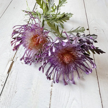 Artificial Chrysanthemum 38 cm | Large 10 cm Bloom | Realistic Decorative Flower
