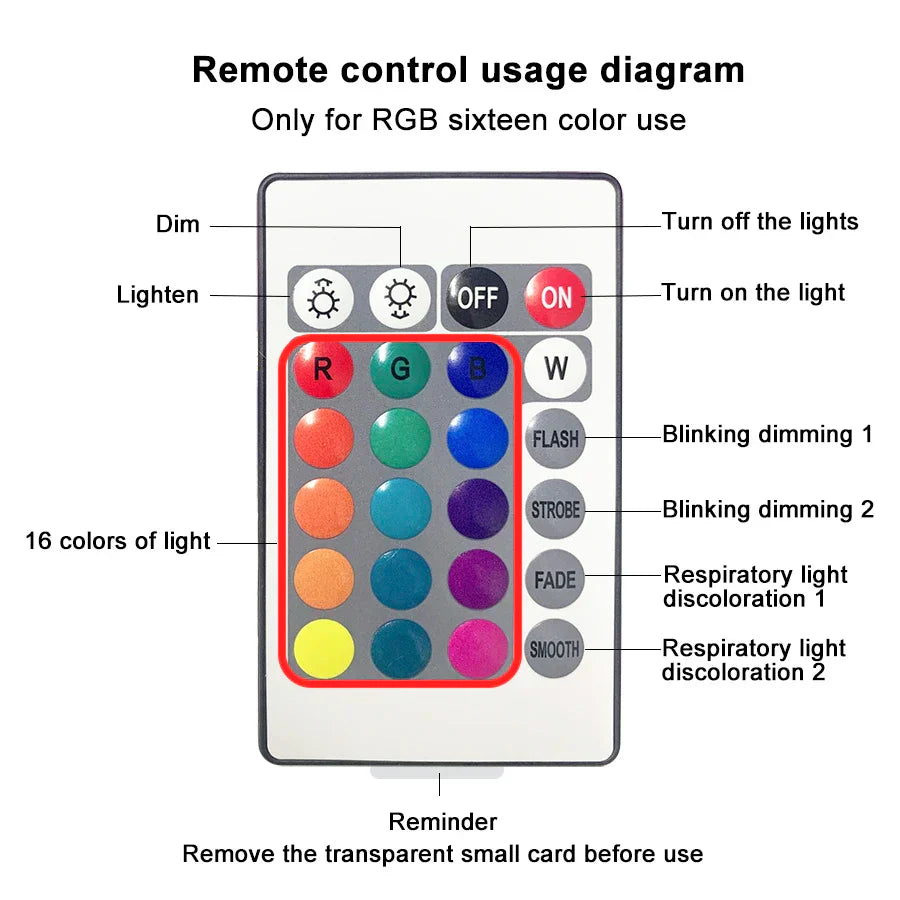 Glow Lamp with Aurora Effect