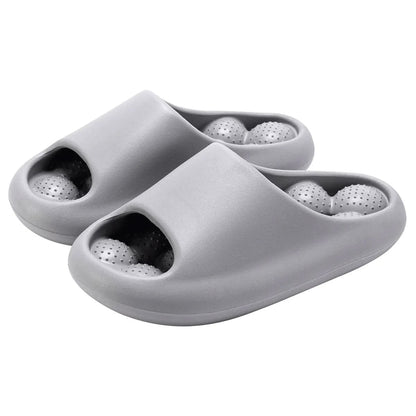 Indoor Slippers with Cushion Support and Breathable Design