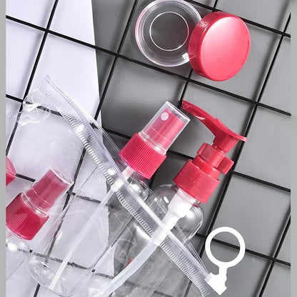 Travel Bottle Set | Leak-Proof & TSA Compliant | For Care & Cosmetics