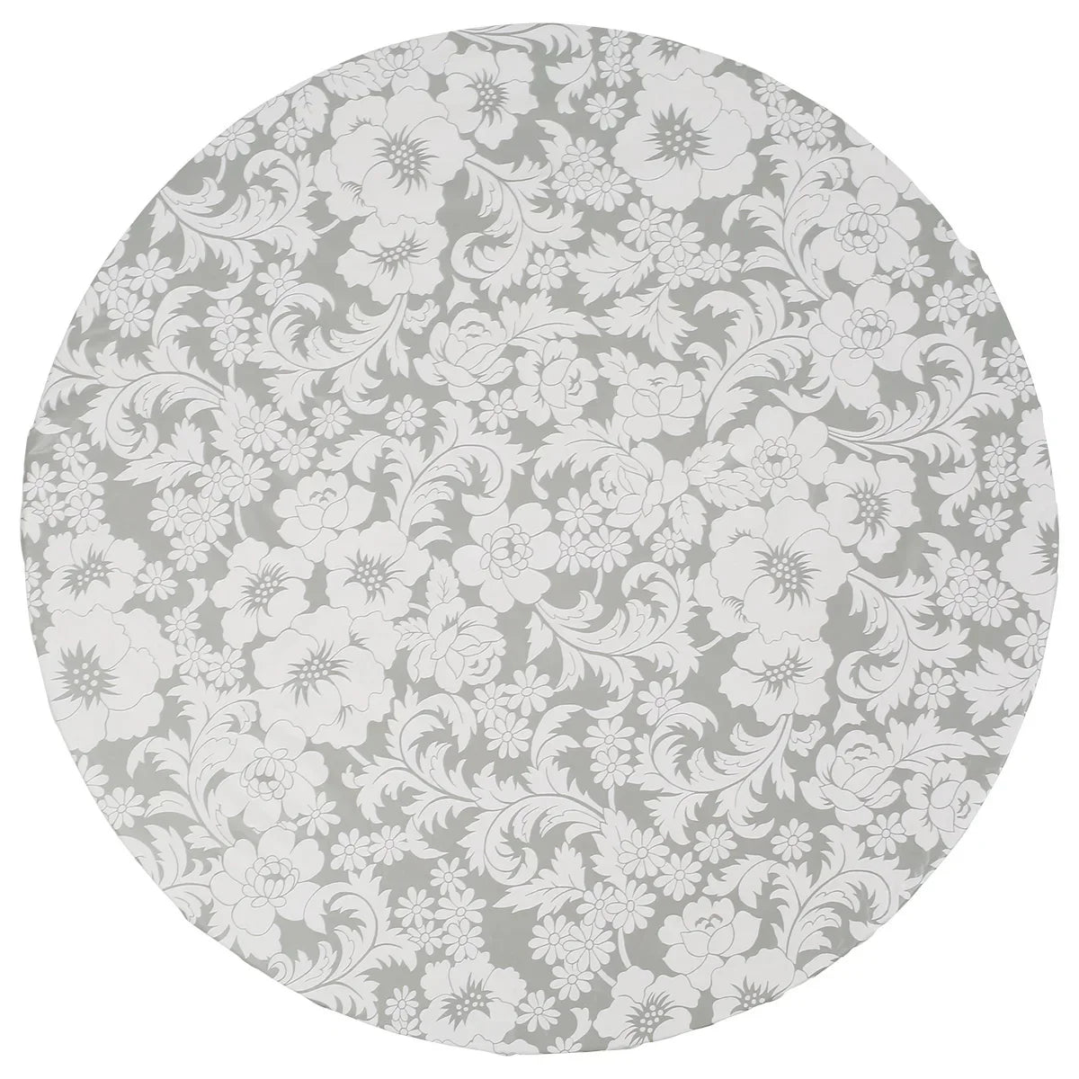 Round Table Cover | Waterproof PVC & Oil Resistant | Elastic Edge | 102–112 / 114–140 cm