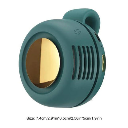 Bladeless Fan with Waist Mount – 360° Adjustable Design