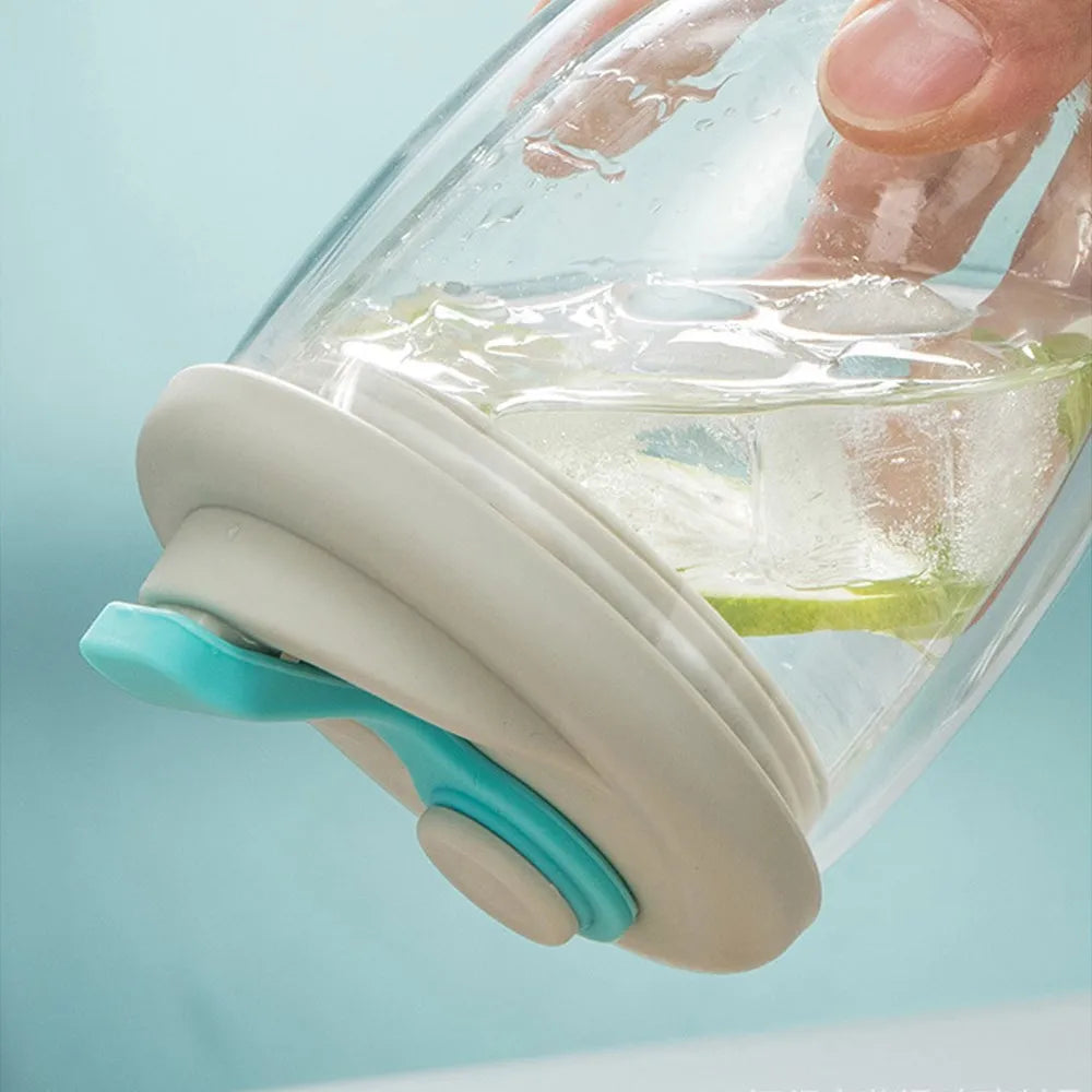 Transparent Double Wall Glass Mug – Leak-Proof Design