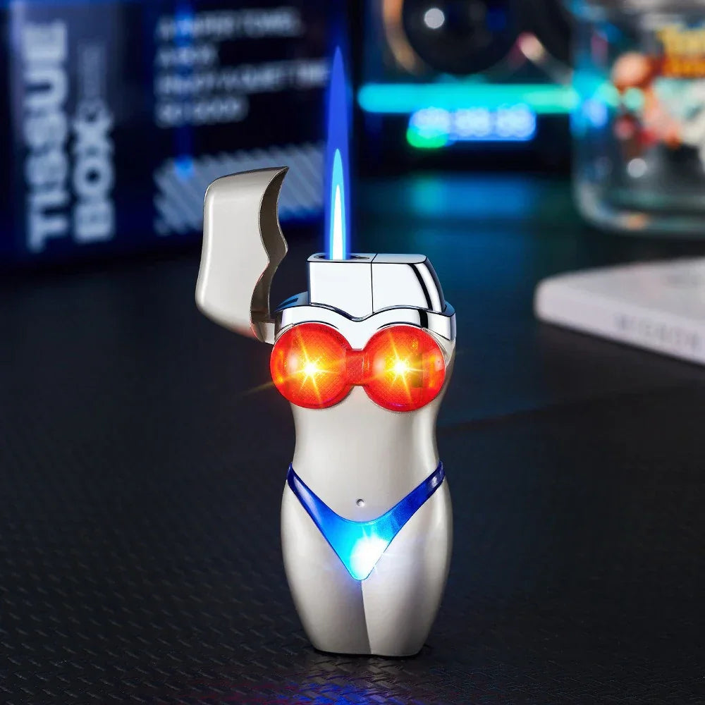 Windproof Jet Torch Lighter in Bikini Style