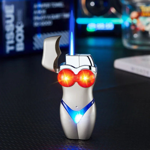 Windproof Jet Torch Lighter in Bikini Style