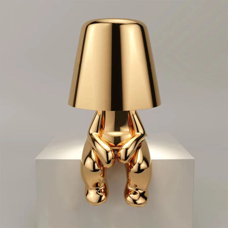 Rechargeable LED Table Lamp with Touch Control for Ambient Lighting
